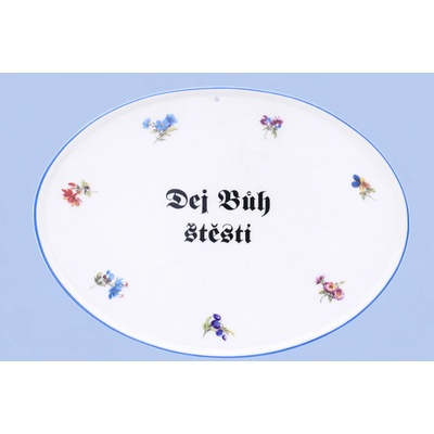 Božie požehnanie Házenka český porcelán Dubí 25 cm x 18 cm