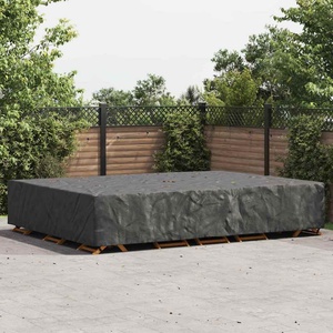 vidaXL Покривало за мебели Едноцветен Черно 400 x 300 x 70 cm 210D (4105870)