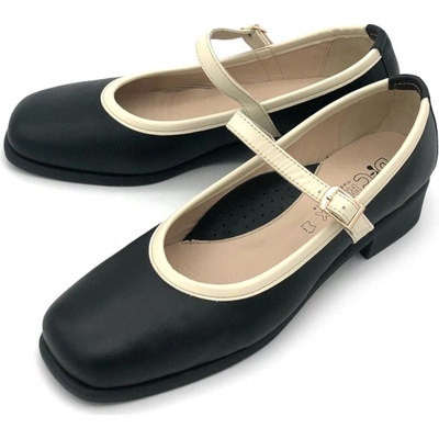 DFC RELAX E-3619-11 black/crema Relax DC černobéžová