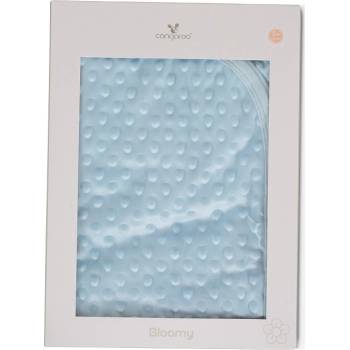 Cangaroo Бебешко одеяло Cangaroo - Bloomy, 80 x 90 cm, синьо (111713)