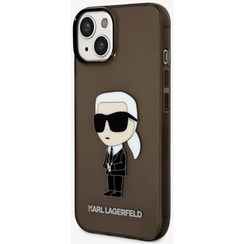 KARL LAGERFELD IML Иконичен NFT Заден Калъф за iPhone 14 Plus Black Karl Lagerfeld | Cheren | ЖЕНИ | UNI