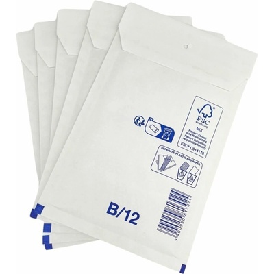 Obálka bublinková 140x225mm B/12 bílá Kusy: 25ks