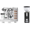 Set Rocket Espresso Appartamento Copper + ECM S-Automatik 64