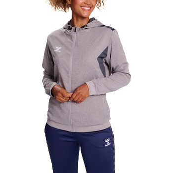 Hummel Суитшърт с качулка Hummel HMLAUTHENTIC PL ZIP HOODIE WOMAN 219981-2006 Размер S