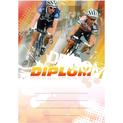 Cyklistický diplom A5