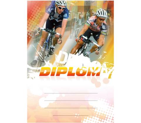 Cyklistický diplom A5