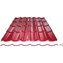 Satjam Roof Classic 0,6 mm Alumat červená 1 m²