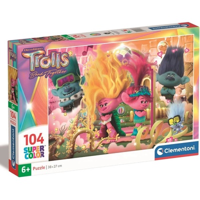 Clementoni Trollové 3 104 dielov