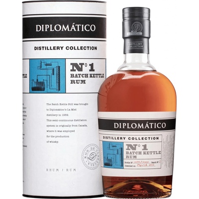 Rum Diplomático Distillery Collection No. 1 47% 0,7 l (tuba)