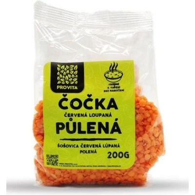 Provita Čočka červená půlená 200 g