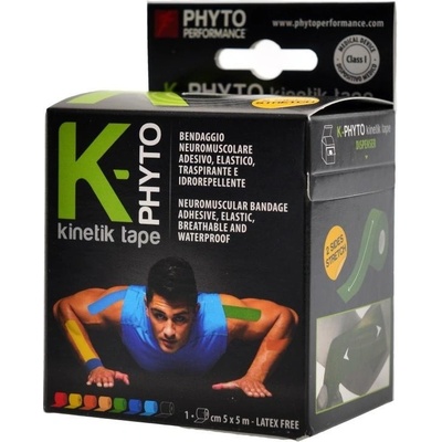 Phyto Performace K-phyto kinetik Kinesio Tape zelená 5 cm x 5 m