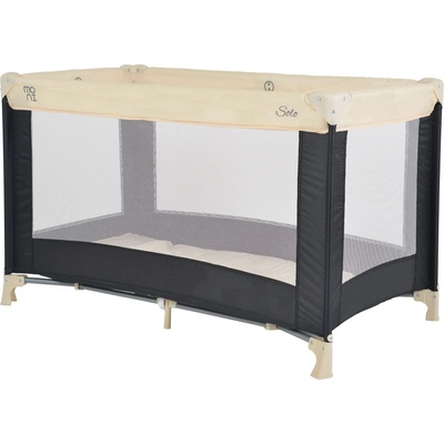 Moni Детска сгъваема кошара Moni - Solo, бежова (109981)