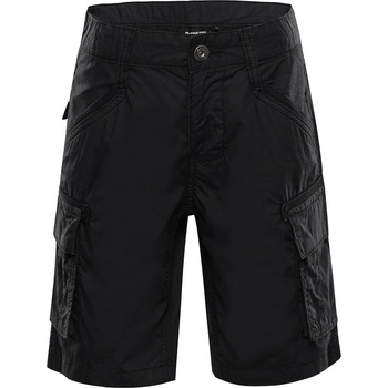 ALPINE PRO Детски памучни шорти ALPINE PRO URTO black ALPINE PRO | Cheren | Момчешки | 116/122