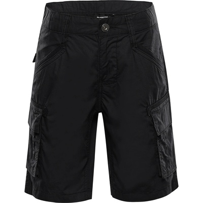 ALPINE PRO Детски памучни шорти ALPINE PRO URTO black ALPINE PRO | Cheren | Момчешки | 116/122