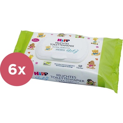 HiPP Babysanft Ultra Sensitive 6 x 50 ks