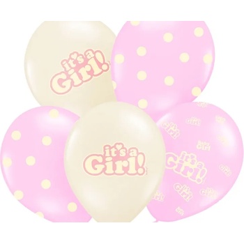 Image 1 of PartyDeco Пастелен балон - Момиче е