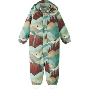 Reima Детска грейка Reima Kid's Reimatec Winter Overall Puhuri Print Overall - Stone Green - размер 92 (EU) (702-6009-0318)