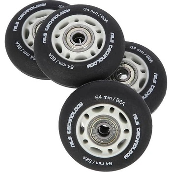 Nils Extreme PU 64 mm 82A s ložisky ABEC 9, 4 ks