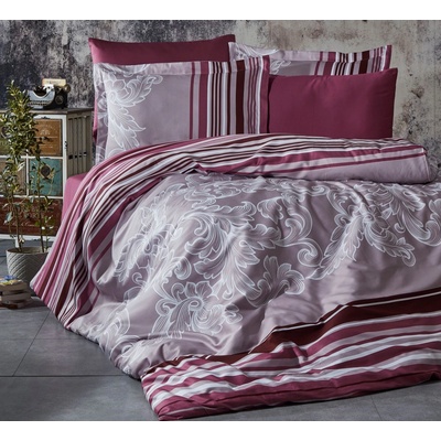Brotex obliečky Satén Sonet bordo 200x220 70x90