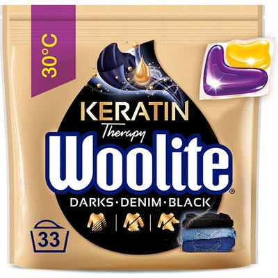 Woolite S Keratínom Pracie Čierna Jeans kapsle 33 PD