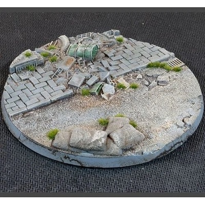 Podstavec Urban Warfare kulatý 100mm nabarvený 1 ks