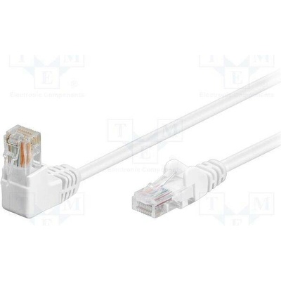 Goobay 94167 Patch U/UTP Cat 5e lanko CCA 10m bílý