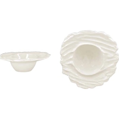 RAK Porcelain Sketches talíř hluboký reliéfní 20 cm RAK-STEPD20