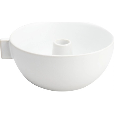 Svícen ve tvaru misky Ljusskal White 17 cm Ernst