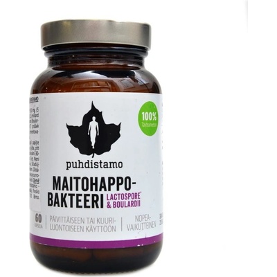 Puhdistamo Lactic Acid Bacteria Boulardii 60 kapslí