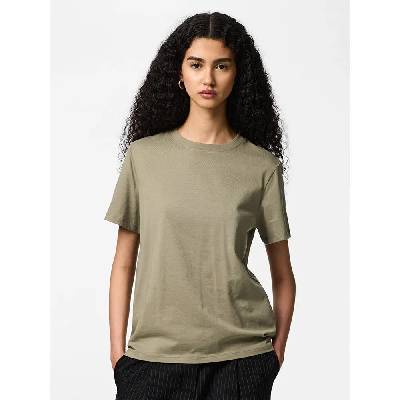 Тениска Pieces Ria Solid short sleeve T-shirt - Beige (Overland Trek)