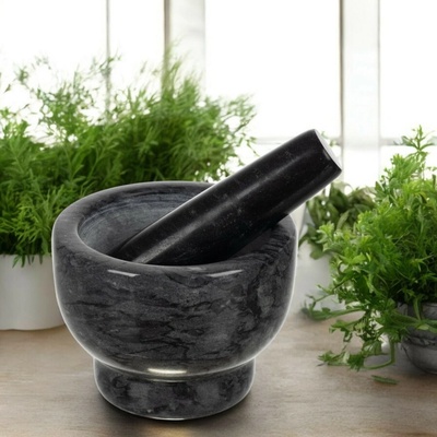 SAPRO hmoždíř a tlouček Ruhhy 12,5cm, leštěná žula – Zbozi.Blesk.cz