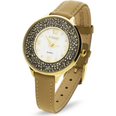 Spark se Swarovski Elements Oriso hnědé ZCR34MG
