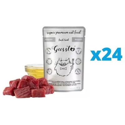 Gussto Cat Fresh Lamb 24 x 85 g