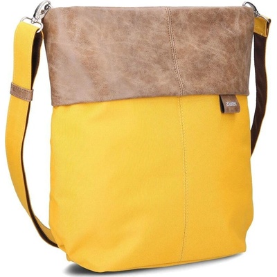 Zwei kabelka crossbody se dvěma popruhy OT12 YEL