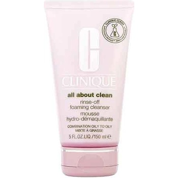 Clinique Rinse Off Cleansing Mousse почистваща пяна за смесена и мазна кожа за жени 150 мл