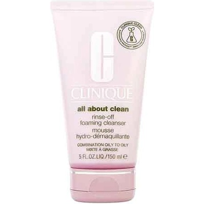 Clinique Rinse Off Cleansing Mousse почистваща пяна за смесена и мазна кожа за жени 150 мл