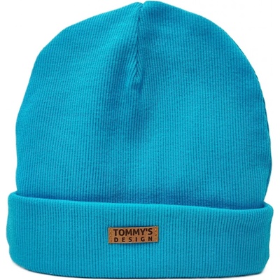 Tommy's design žebrovaná čepice tyrkys