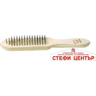 Basic Четка телена 5 реда Basic Skillco (340502)