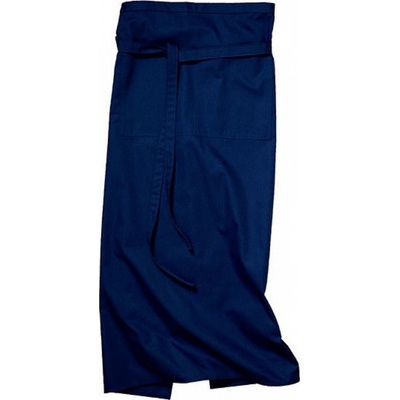 CG Workwear Gastro zástěra Roma odolná proti pomačkání modrá námořní CGW1260