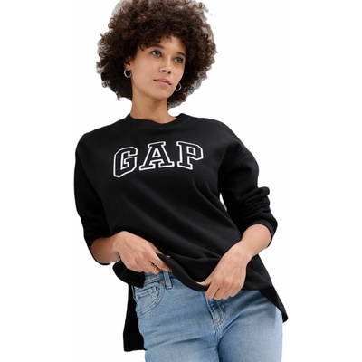 GAP Heritage Tunic Crew čierna biela