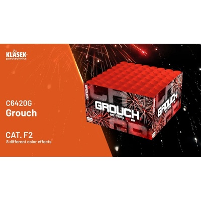Kompaktní ohňostroj Grouch 64 ran 20 mm