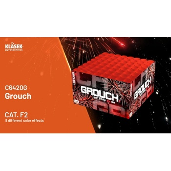 Kompaktní ohňostroj Grouch 64 ran 20 mm