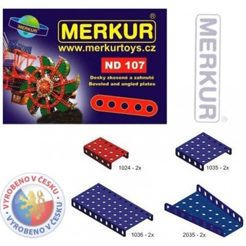 Merkur ND 107 dosky skosené a zahnuté