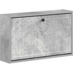 vidaXL Стенно шкафче за обувки EDE 71 x 17 x 43 см Инженерна дървесина (895968)