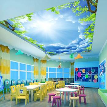 Art Gift Decor Фототапет за таван Слънчеви лъчи