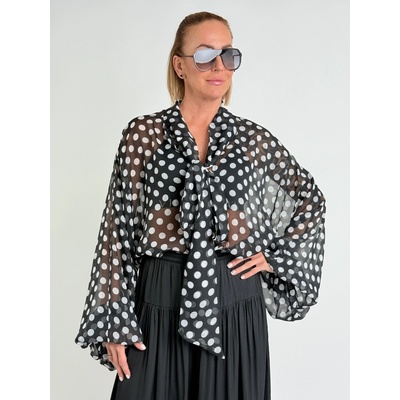 Miss City Official čierno-biela Dots