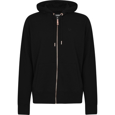 True Religion Суичър True Religion Men's Horseshoe Full-Zip Hoodie - Black