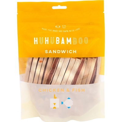 Huhubamboo kuřecí sandwich s treskou 250 g