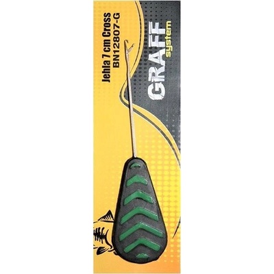 Graff System Jehla Cross 7cm Zelená