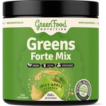 GreenFood Performance Greens Forte Mix zelené jablko 240 g